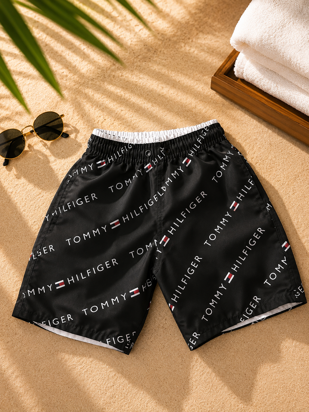 Bermuda Beachwear Signature Black Premium