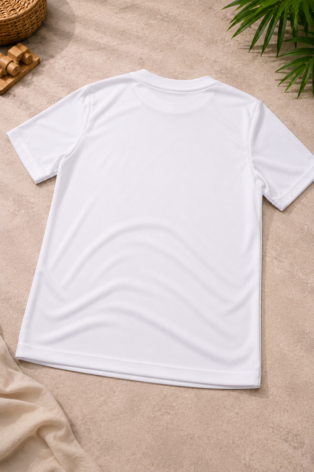 Camiseta Infantil Brasil Branca Estilo Seleção