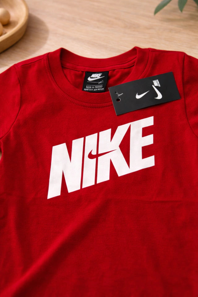 Camiseta Infantil Vermelha Premium