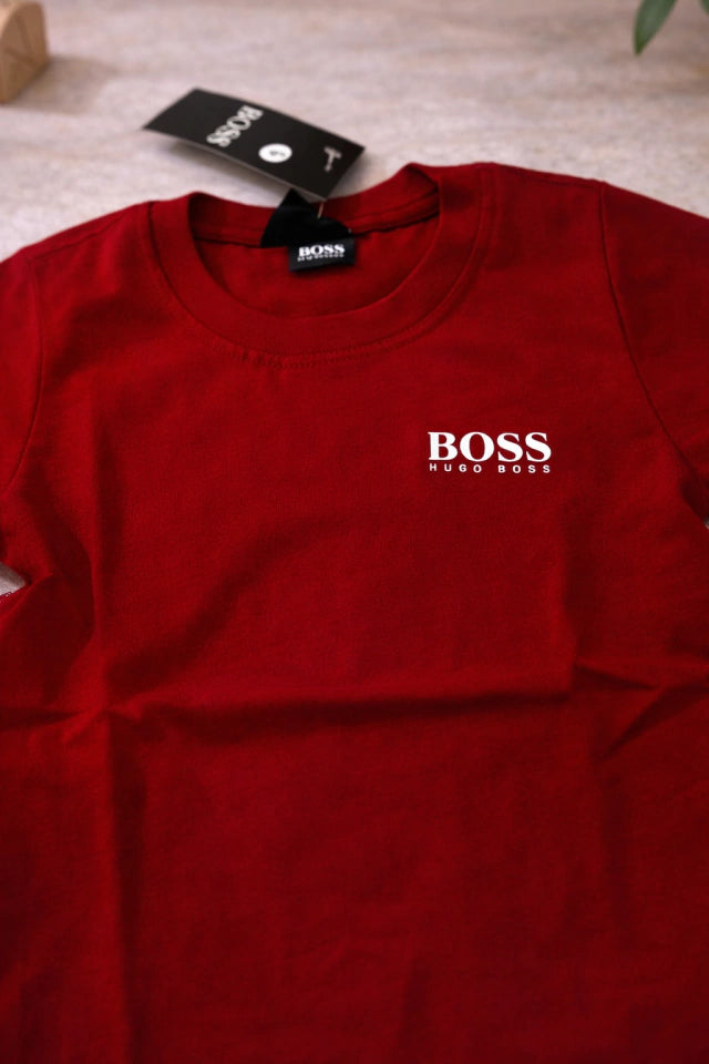 Camiseta Infantil Vermelha Premium