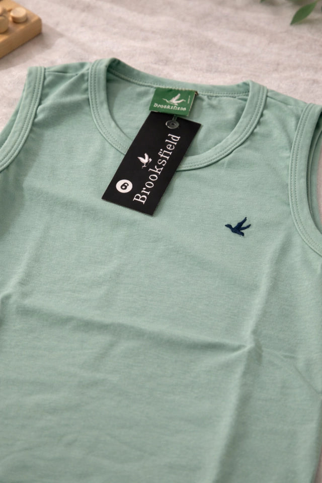 Regata Infantil Verde Menta Premium