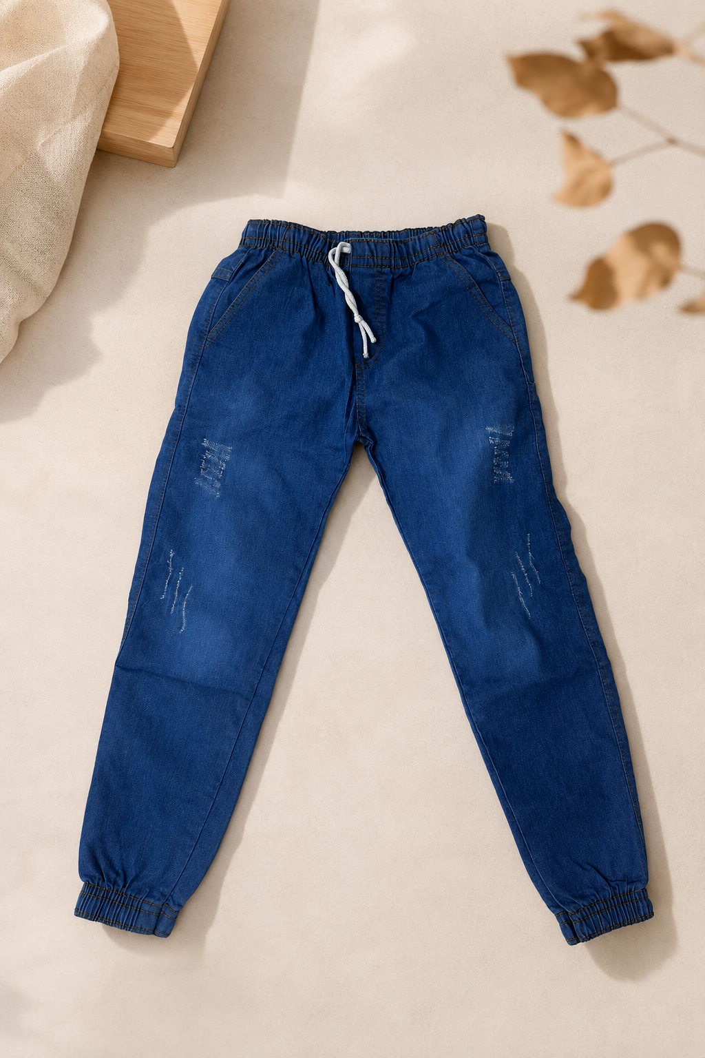 Calça Jogger Jeans Destroyed Infantil