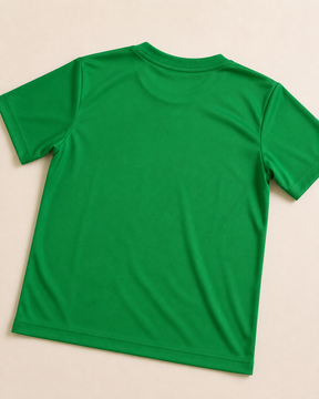 Camiseta Infantil Brasil Verde Estilo Seleção