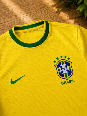 Camiseta Brasil Premium Verde & Amarelo