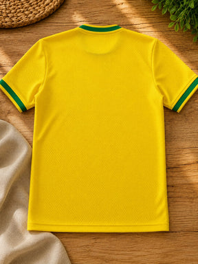 Camiseta Brasil Premium Verde & Amarelo