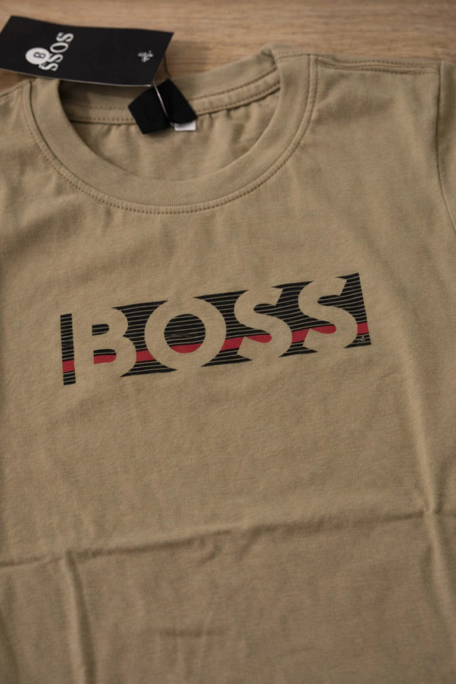 Camiseta Infantil Bege Premium