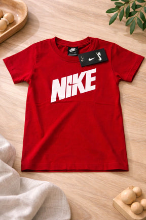 Camiseta Infantil Vermelha Premium