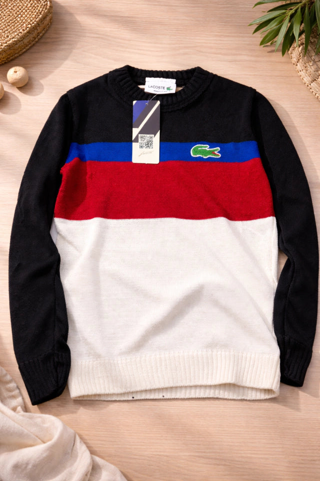 Suéter Infantil Tricolor Premium